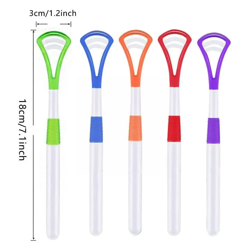 

1Pcs Tongue Scraper Tongue Brush Cleaner Oral Cleaning Tongue Brush Breath Coating Fresh Remove Toothbrush Tongue B4Y5