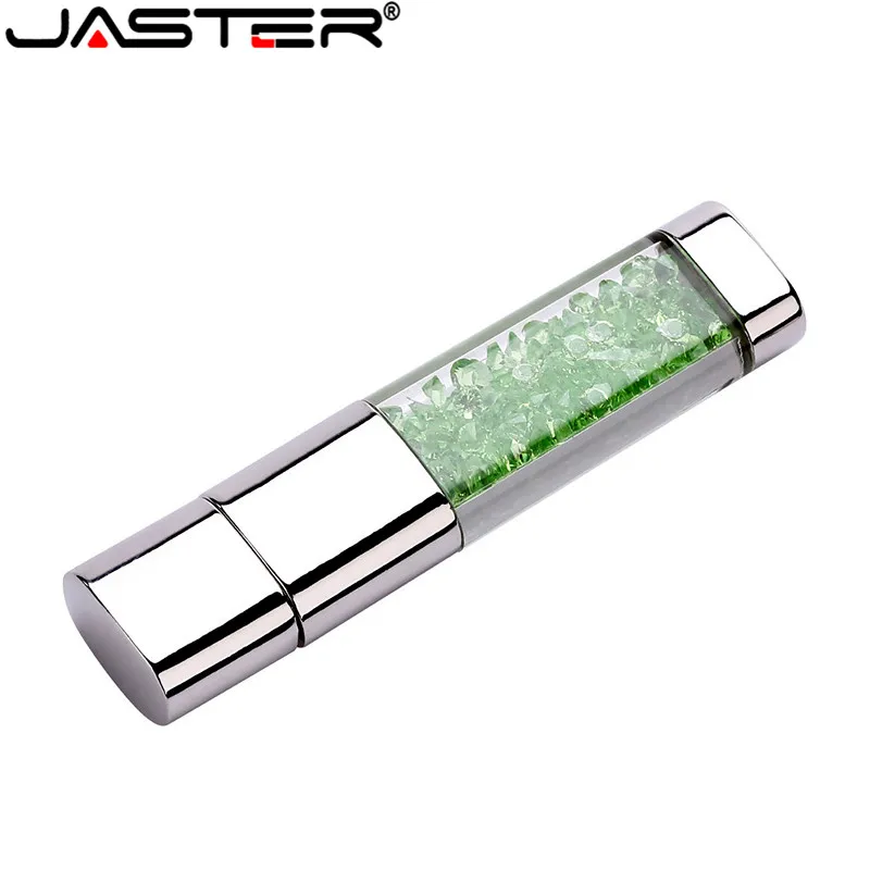 JASTER, кристальная флешка, usb флеш-накопитель, карта памяти, цветная флешка, 4 ГБ, 8 ГБ, 16 ГБ, 32 ГБ, 64 ГБ, свадебный подарок