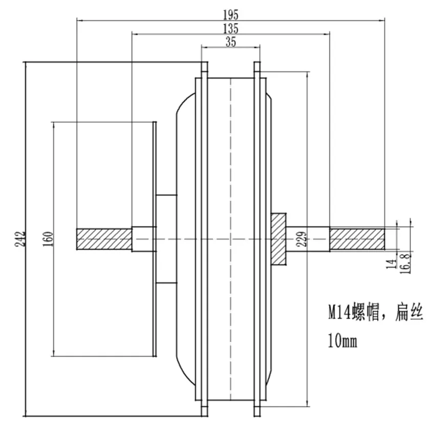 48V1000w ступица заднего колеса мотор для электрического велосипеда, e-двухколесного велосипеда