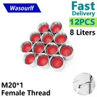 Экономичный аэратор для смесителя WASOURLF, 12 шт., M20 * 1, 8 л, 20 мм, с внутренней резьбой, излив из пузырьков, аксессуары для ванны, запчасти для кухни