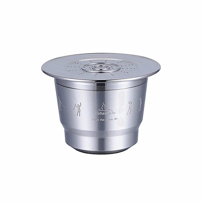 

SVIP Stainless Steel Coffee Capsule For Nespresso Reutilisable Inox Refillable Crema Espress Reusable Filter Pods