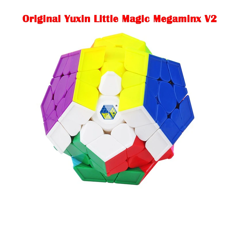 Скоростные Волшебные кубики Yuxin Little Magic V2 скоростные Кубики пазлы без наклеек