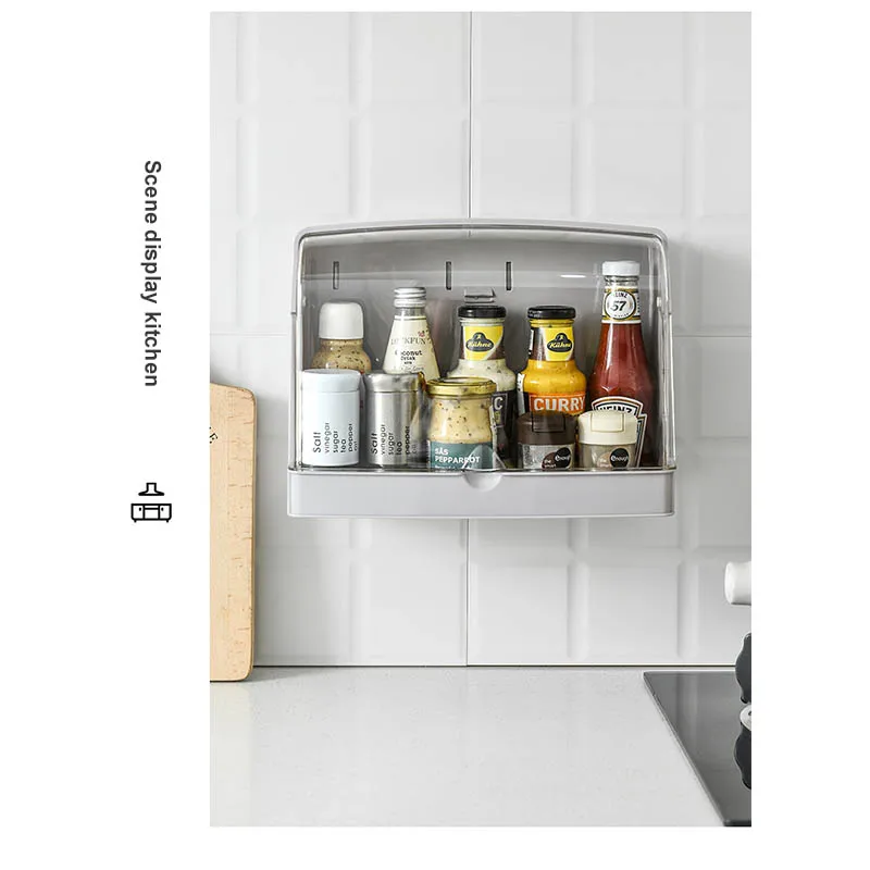 Органайзер для хранения макияжа подвесной органайзер специй лака ногтей ванной