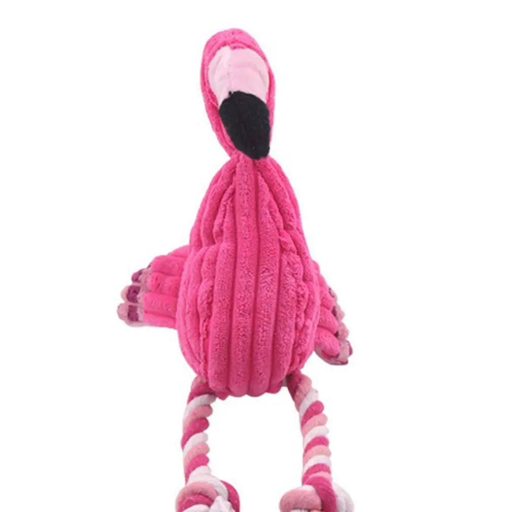1 шт. животное моделирование Фламинго плюшевые звуковая игрушка собака