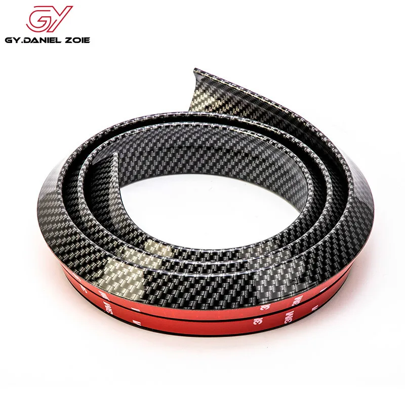 1 5 м автомобильный Стайлинг 5D Спойлеры из углеродного волокна Сделай сам ремонт