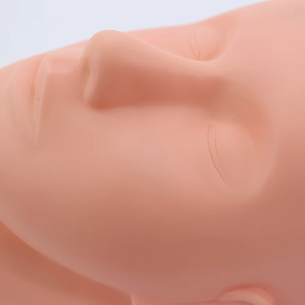 Голова манекен NATUHANA плоский глаз наращивание ресниц тренировка модель косметики