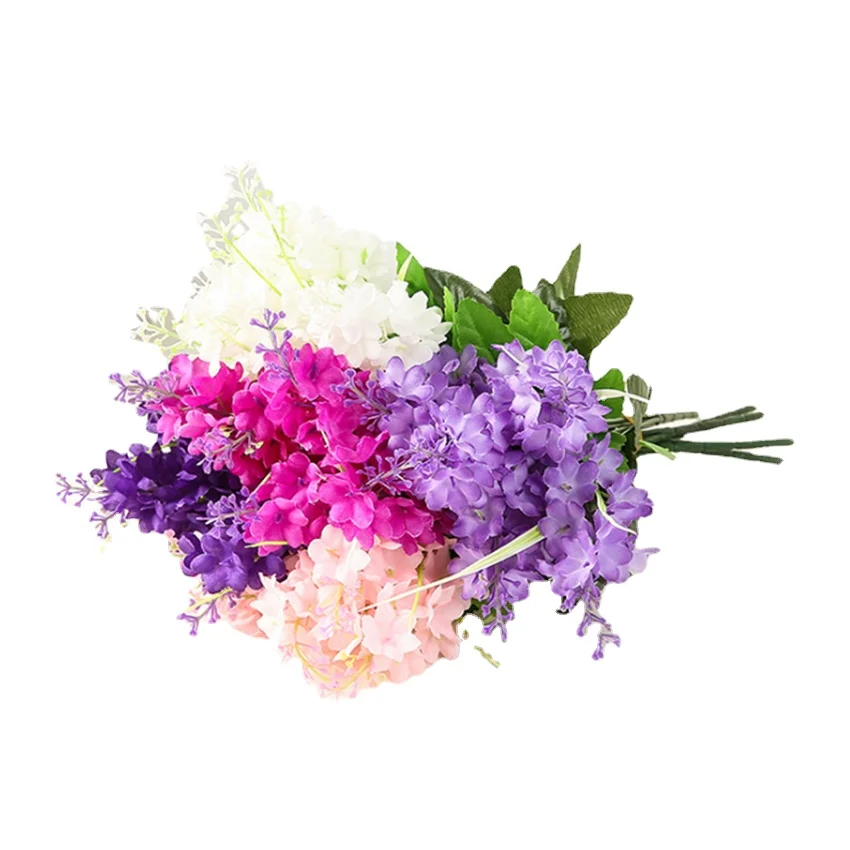 

Artificial Hyacinth Flower Wedding DIY Hotel Outdoor Living Room Restaurant Garden Christmas Decoration Flower Arrangement Cheap