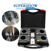 4 cues receivers d04 wireless remote stage firework fountain system 1 case 4 base firing system for wedding stage party