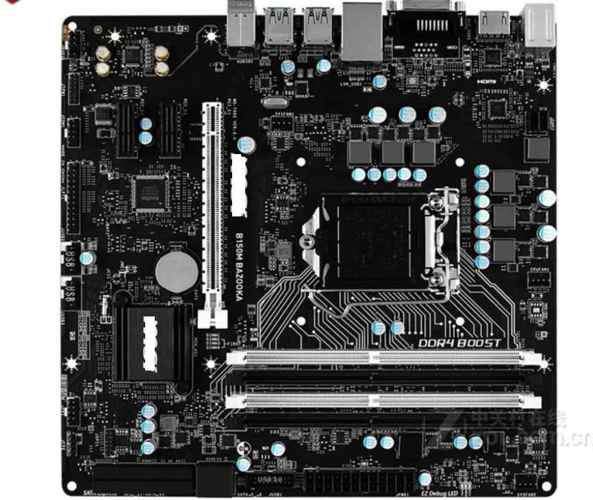 

Used mainboard B150M BAZOOKA desktop motherboard for intel B150 LGA1151 DDR4 M-ATX Original PC