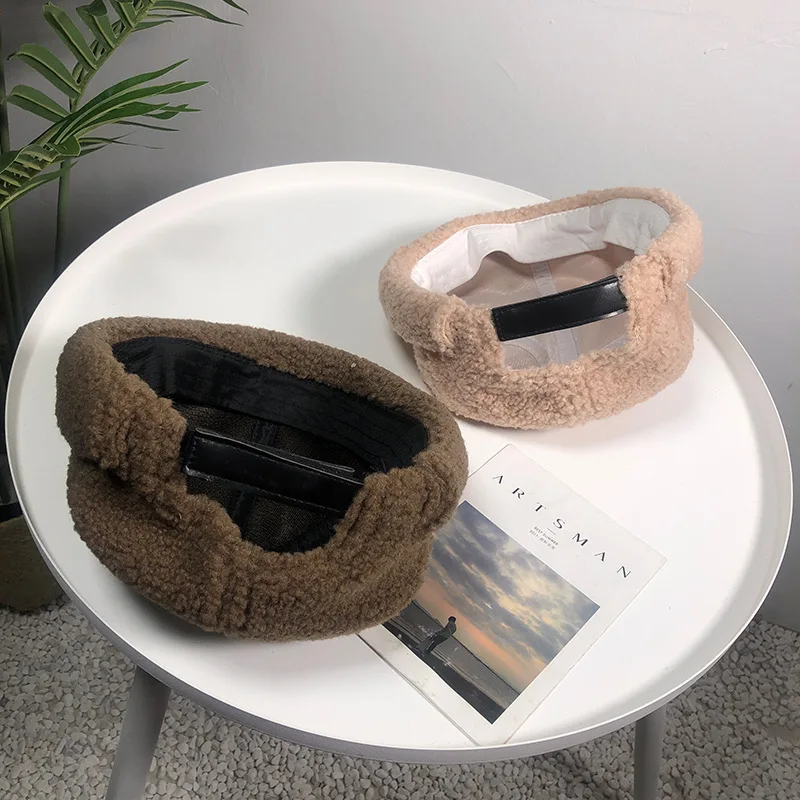 Мужская повседневная однотонная шляпа без полей уличная в стиле хип хоп из