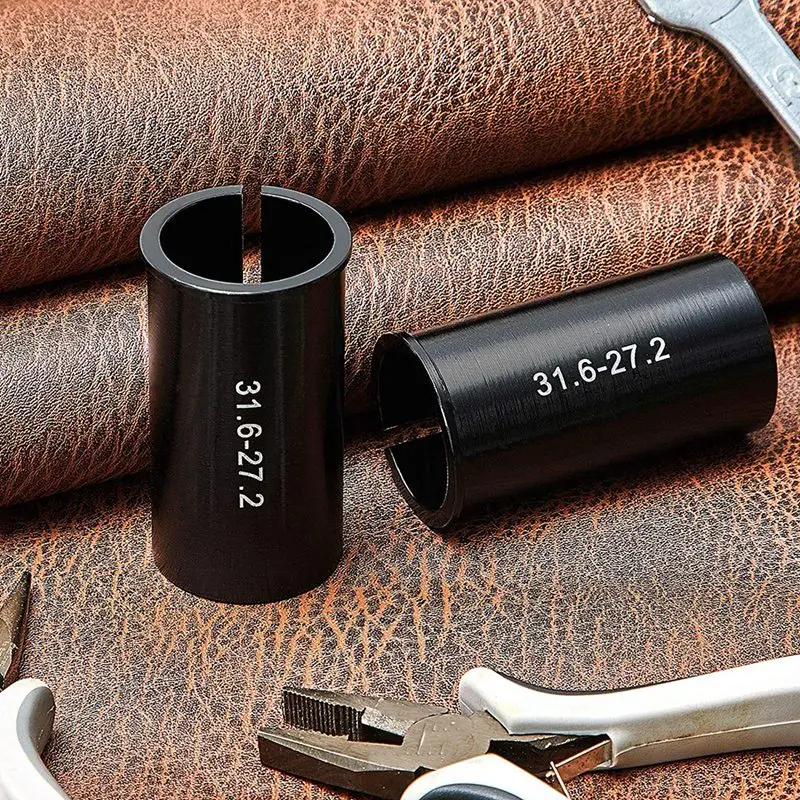 

2 Pcs Seatpost Adapter Shim Seat Tube Adapter Adapter Seatpost Reducing Sleeve Shim for Mountain Bike, Road Bike