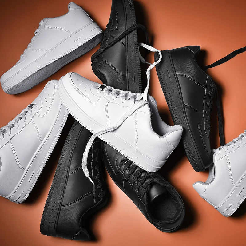 

Luxury Brand Men's Casual Shoes Sport Footwear Ladies Skateboard Shoes Air Force One Casual Shoe Couple Large Size 35-47