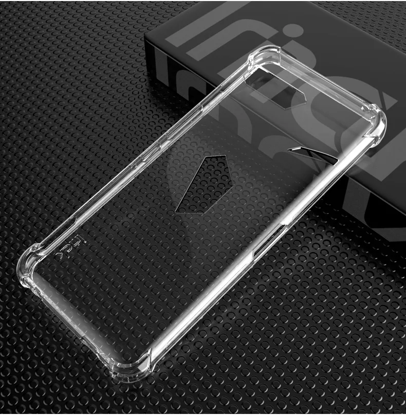IMAK 360 Защитный TPU для Asus Rog Phone для удостоверения личности-2 Asus Rog Phone II с украшением в виде кристаллов чехол Прозрачный чехол для телефона чехол для Asus ROG Phone2 ZS660KL