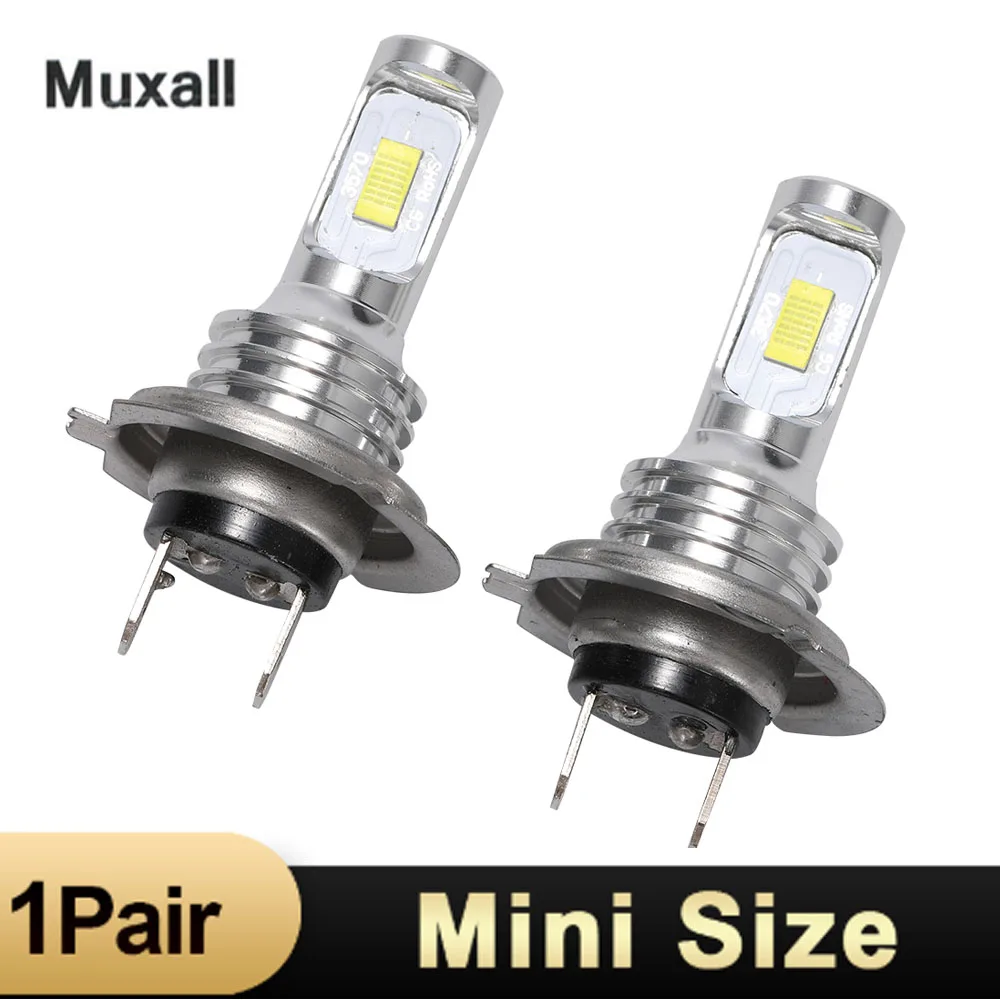 Muxall H7 H4 H11 H1 9005 9006 H3 H8 H9 H16 светодиодный авто лампы Автомобильные фары 80 Вт 12000Lm DC12V 24V