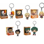 FUNKO MY HERO Академия и DEKU Bakugo Карманный Брелок виниловая экшн-фигурка Коллекционная модель игрушки для детей Рождественский подарок