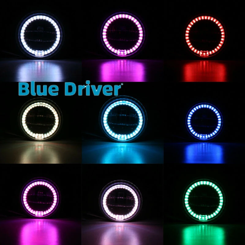 

Светодиодсветильник противотуманная фара 2x4 дюйма, 30 Вт, RGB, гало, ангел для Jeep Wrangler JK DOT IP65, водонепроницаемый, 6000K, автомобильные аксессуары, ...