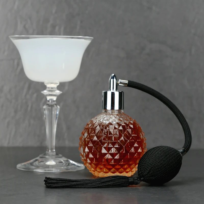 100 мл с украшением в виде кристаллов арт Винтаж Стиль пустой пульверизатор для