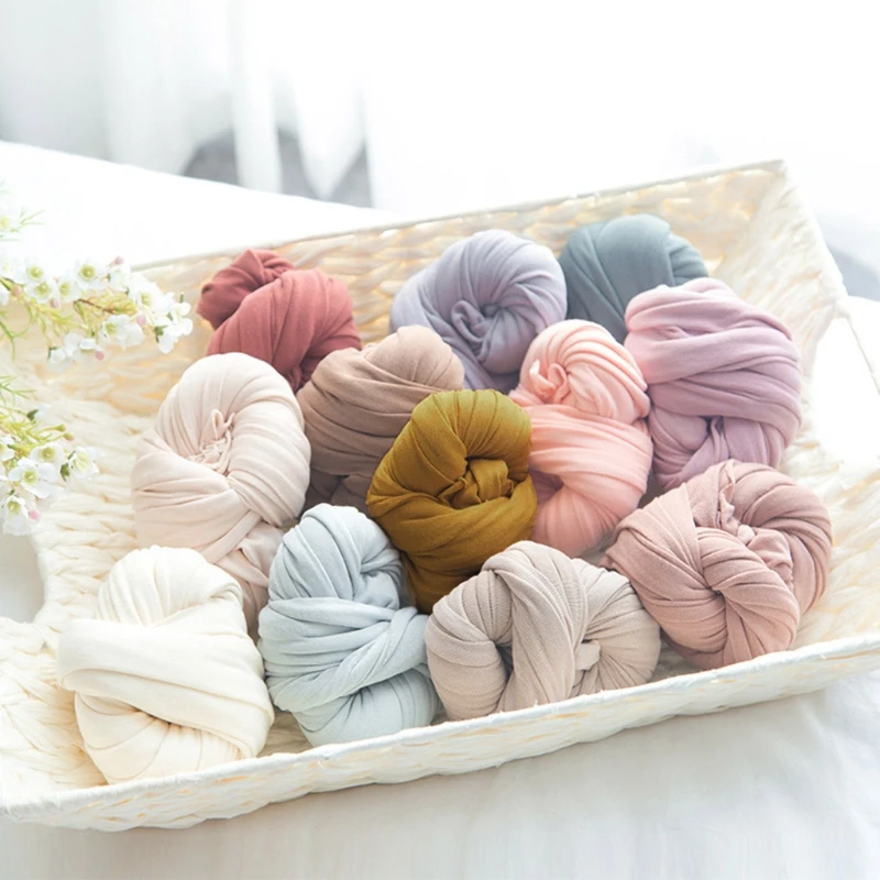

38x170cm Newborn Infant Photography Props Blanket Baby Swaddle Wrap Sleeping Bag