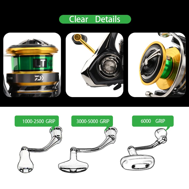 DAIWA Exceler Lt Original 1000D 2000D 2500 3000DC 4000DC 5000DC 6000D LT Concept рыболовное колесо с низким
