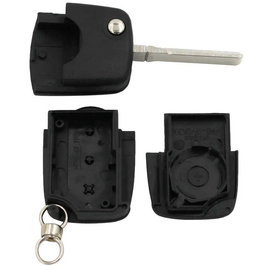 Пустой корпус для дистанционного ключа с 3 кнопками Audi A4 A2 A3 A6 A8 TT RS4 Uncut HU66 Blade CR2032