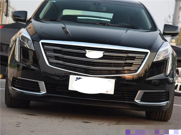 

Osmrk Front Bumper Grill Grille radiator up and low for cadillac XTS 2013-2017 Platinum version