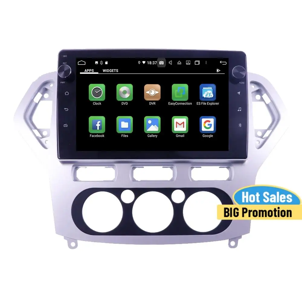 

Carplay Автомагнитола 2 Din стерео с экраном Android для Ford mondeo MK4 2007 2008 2009 2010 GPS-плеер навигация Авто Аудио блок