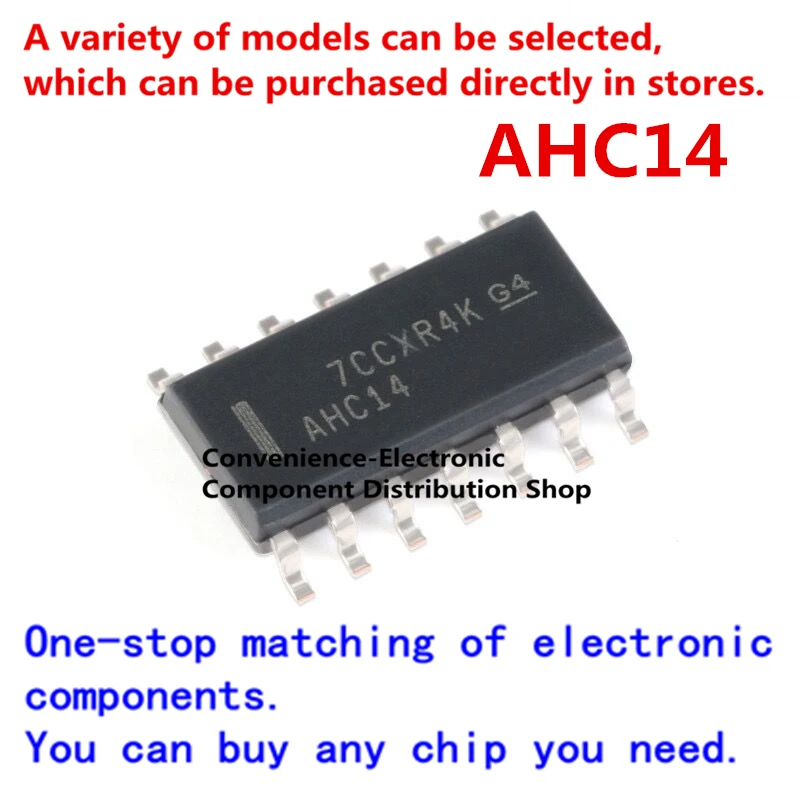 10 шт./упак. AHC14 SMD 74AHC14D SOP 14 патч SN74AHC14DR SOIC положительный и затвор quad 2 входной