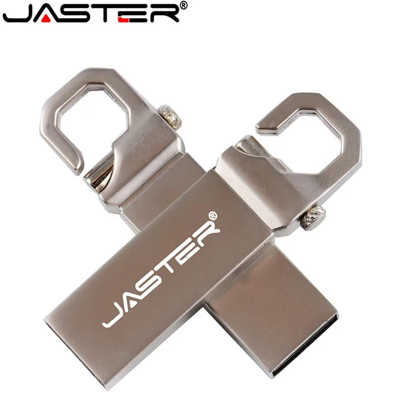 Металлические USB-флеш-накопители JASTER из нержавеющей стали 100% реальная емкость