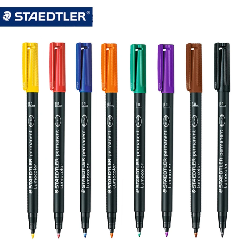 3pcs STAEDTLER 313S 317M rotuladores color art marker ink ma