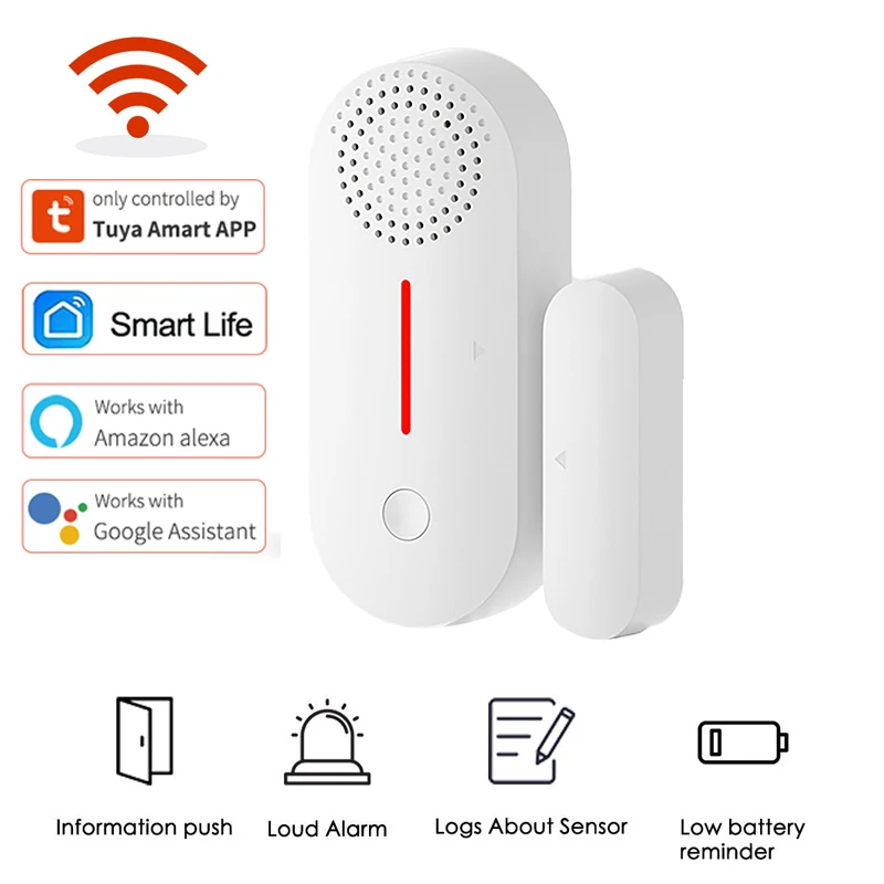 

Смарт-детекторы открытой/закрытой двери с поддержкой Wi-Fi