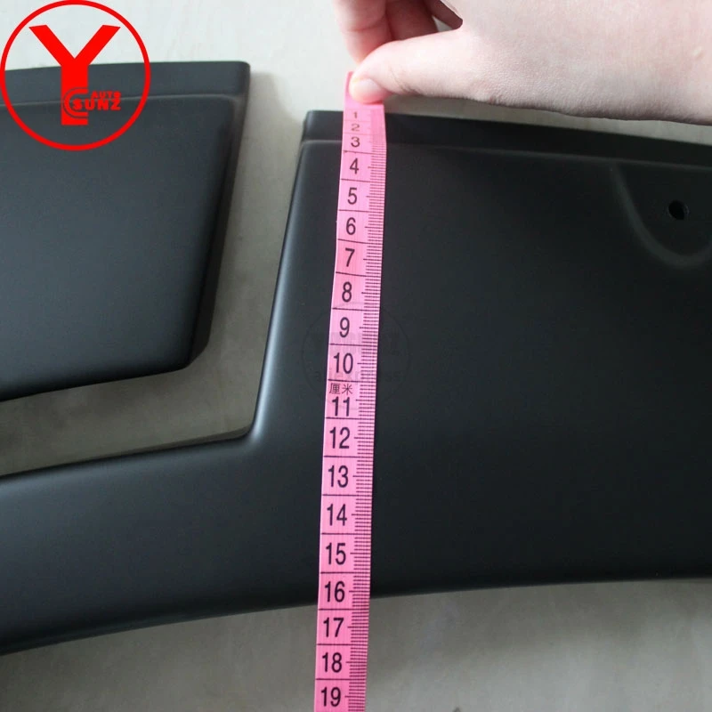 YCSUNZ матовые черные вспышки для крыльев автомобилей запчасти защиты от грязи