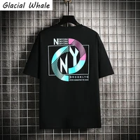 glacialwhale mans t shirt men 2021 oversized anime graphic hip hop japanese streetwear tshirt male harajuku black t shirt men