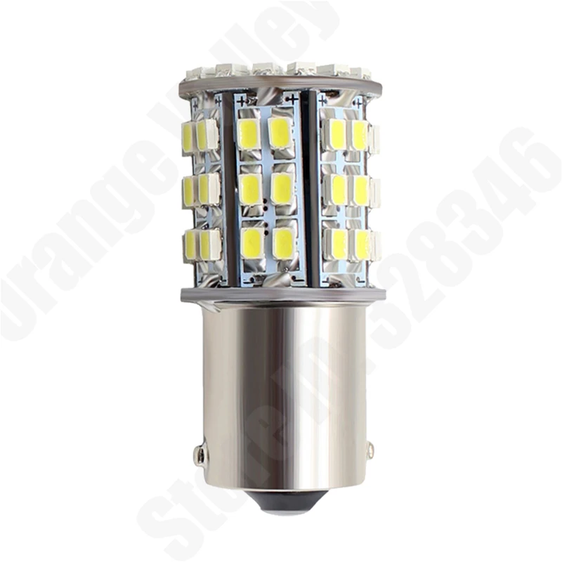 10 шт. супер яркие P21W 1156 BA15S 64 SMD светодиодный 1206 Автомобильные стоп сигналы