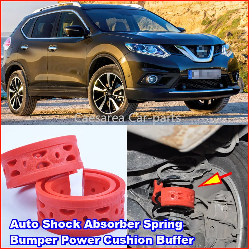 

Для NISSAN X-trail, автомобильный пружинный буфер, автомобильный амортизатор, пружинный бампер, подушка, буфер, передний или задний