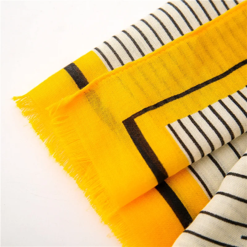 Пляжный шарф роскошный брендовый вискозный большой хиджаб небольшой с рисунком