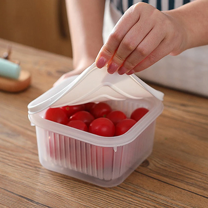 Кухонный Контейнер для хранения в холодильнике контейнер сохранения свежести