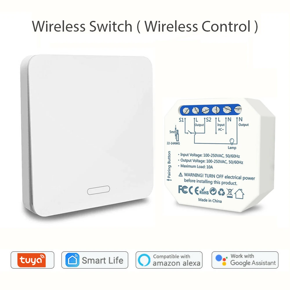 Беспроводной переключатель светильник ing дистанционное управление DIY домашний RF