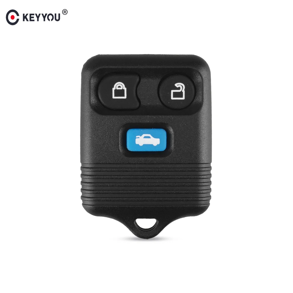 

KEYYOU 3 Buttons Replacement Remote Key Keyless Entry Fob For Ford Transit MK6 Connect 2000-2006 Auto Car Key