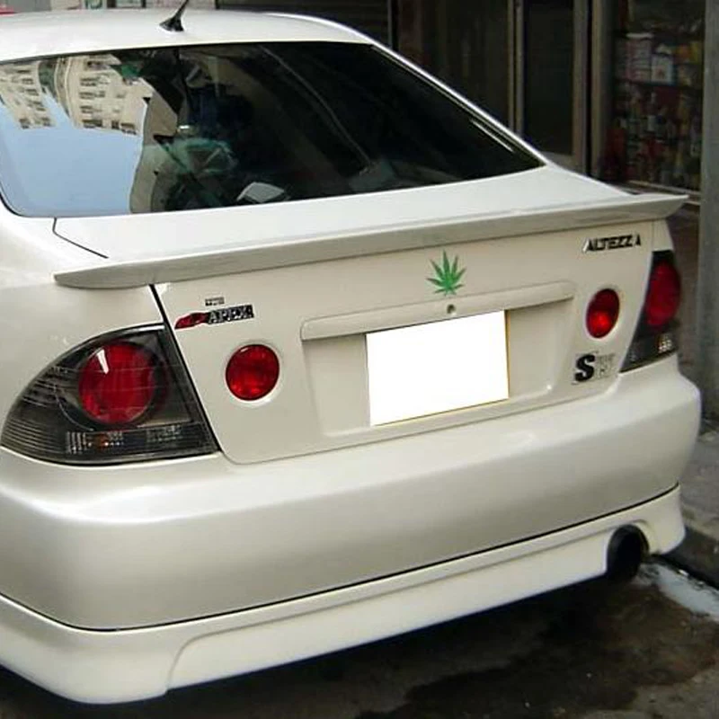 Неокрашенный T Стиль багажник спойлер крыло для Lexus IS200 IS300 1999 2004|spoiler wing|lip spoilertrunk