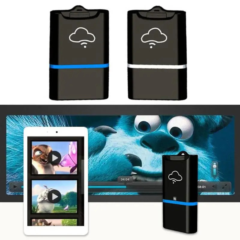 Wi-Fi жёсткий диск запоминающее устройство коробка Wi-Fi Cloud Storage Box флеш-накопитель устройство для считывания с tf-карт общий доступ к файлам