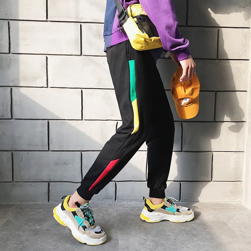 Мужские повседневные брюки карго в стиле хип хоп уличная Мужская одежда мужские