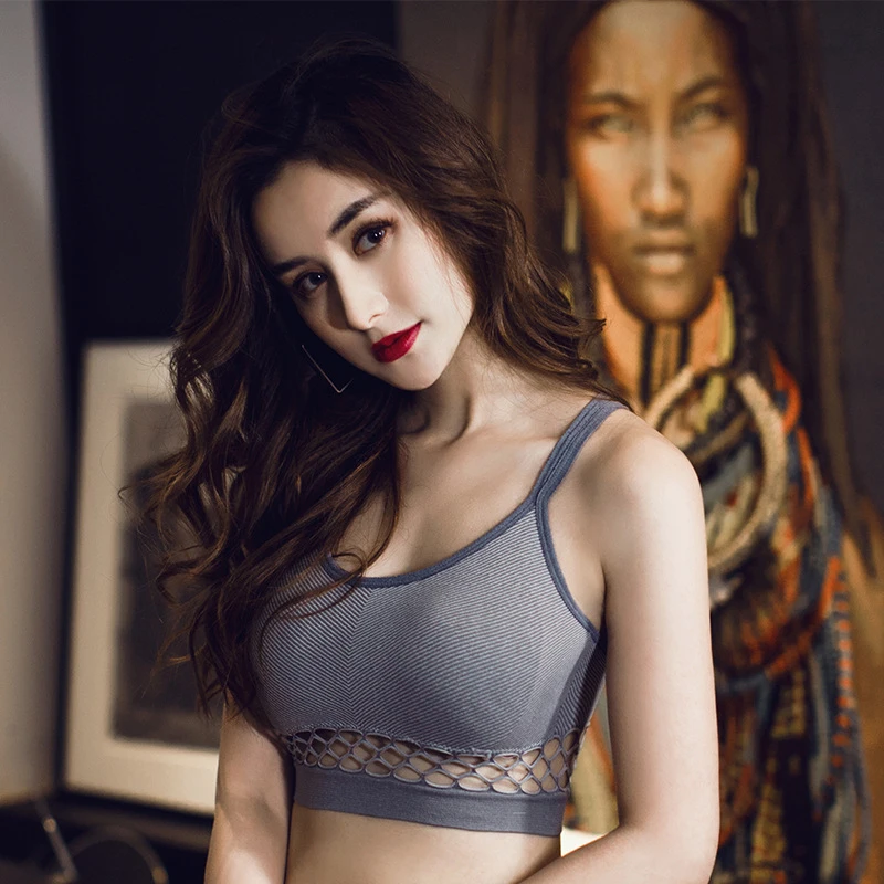 Новый женский спортивный бюстгальтер эластичный Йога фитнес тренажерный зал