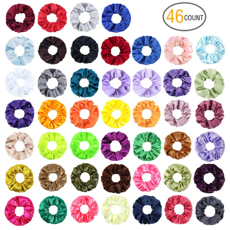 Резинка для волос из мягкого шифона 36 цветов| |