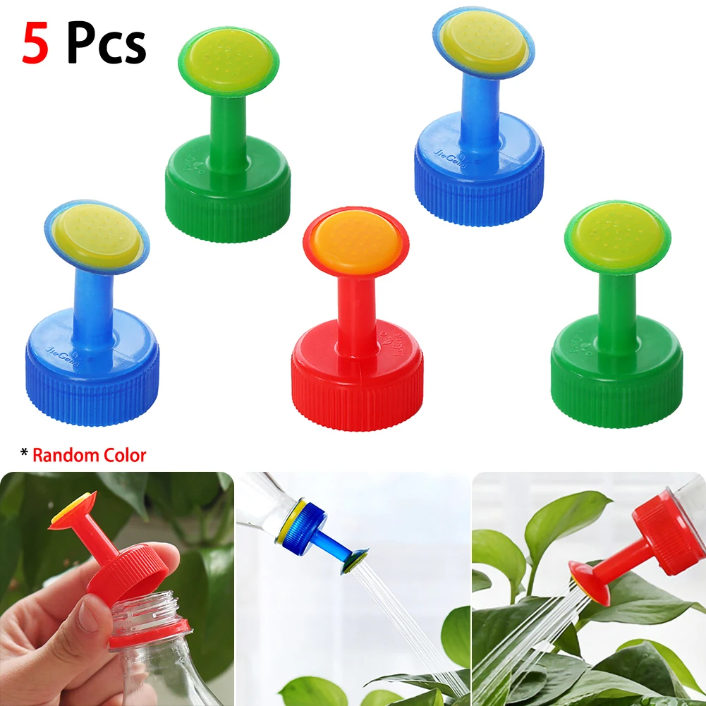 

3pcs Gardening Plant Watering Attachment Spray-head Soft Drink Bottle Water Can Top Waterers Seedling Irrigation Equipment