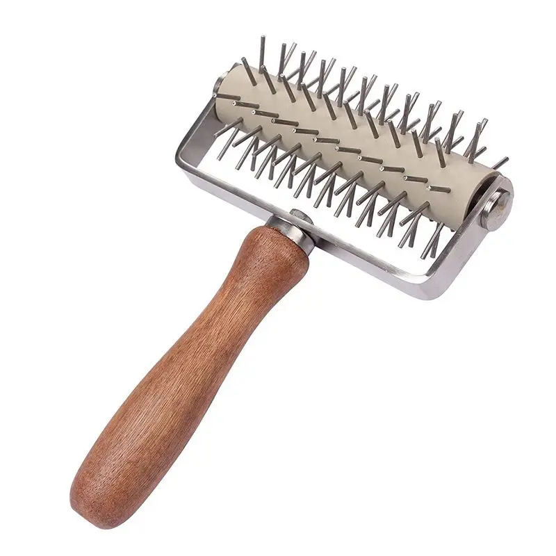 Качественная колесная пицца из нержавеющей стали хлебные иглы перфораторы