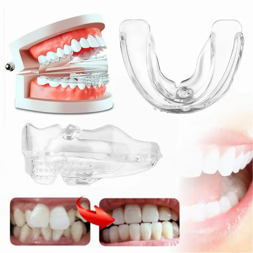 Orthodontic Braces Dental Braces Instanted Silicone Smile Teeth Alignment Trainer Teeth Retainer Mouth Guard Braces Tooth Tray