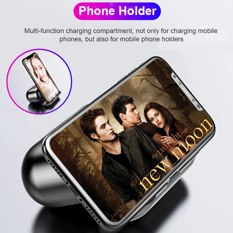 

F9-C Noise Cancelling Sport Wireless Eardphone Mini In-Ear Earbuds Smart Touch Waterproof Bluetooth 5.0 Headset