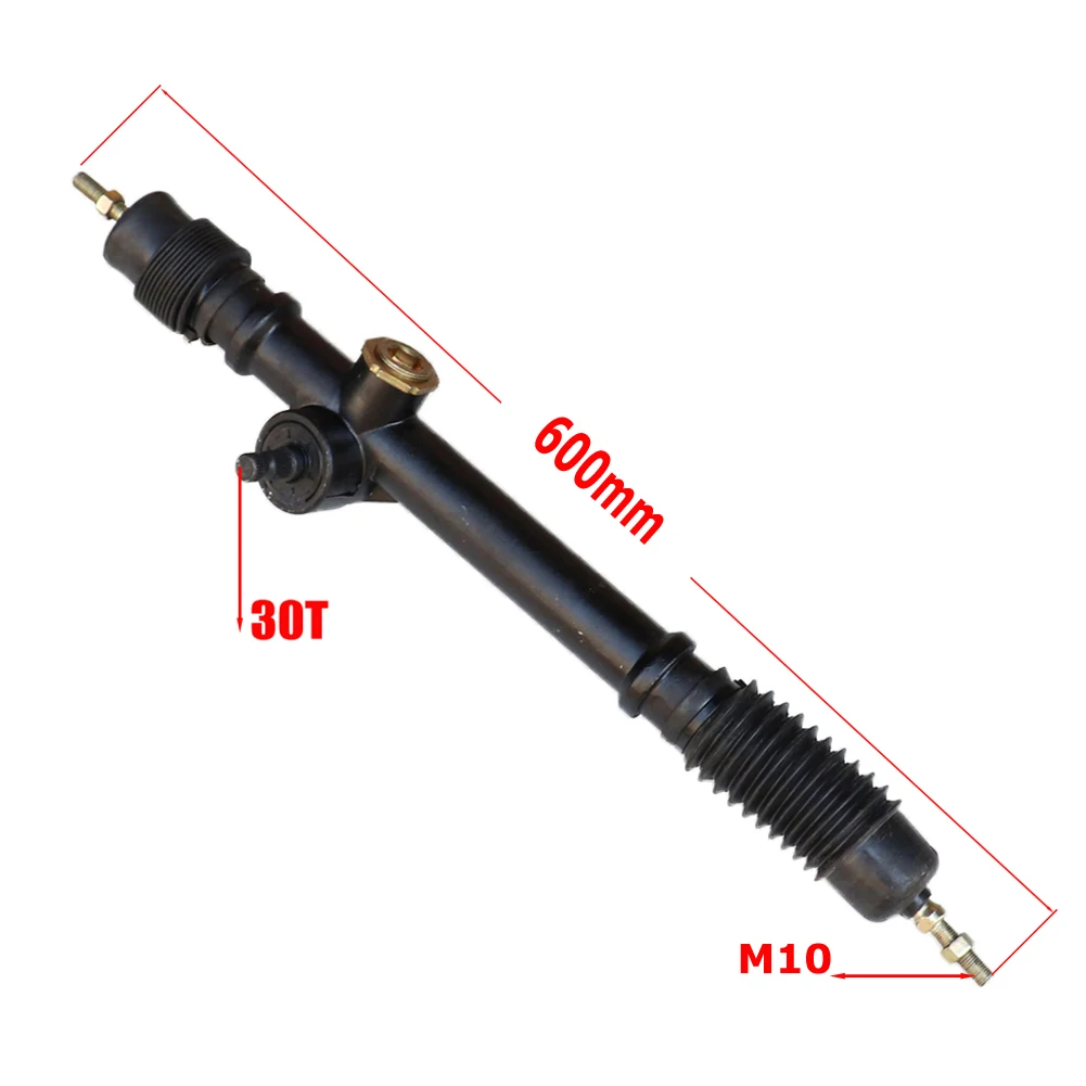 600 мм Эксцентриковая рулевая Передача вал шестерни в сборе для DIY китайских карт