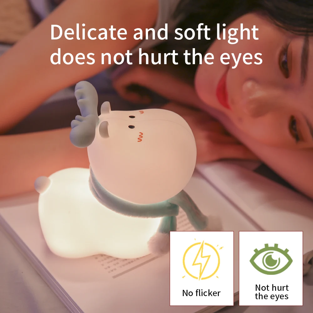 

LED-nachtlampje Kindernachtlampje Slaapkamerverlichting Kamerdecoratie Leuke Cadeaus Voor Kinderen