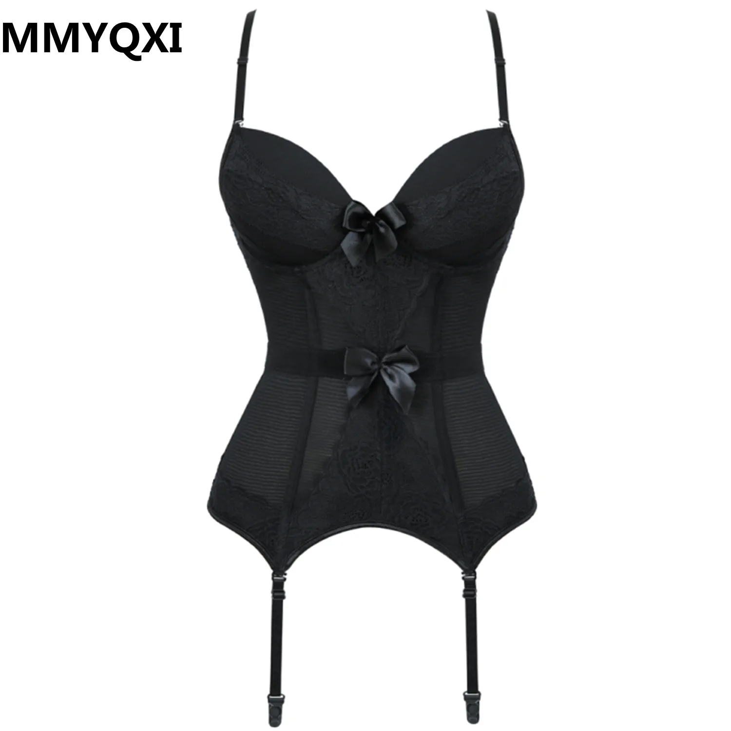 MMYQXI сексуальный корсет для женщин Кружевное Бюстье набор корсетов на бретельках